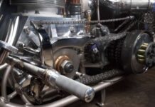 Al Hackel Custom Chopper motor radial