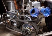 Al Hackel Custom Chopper motor radial