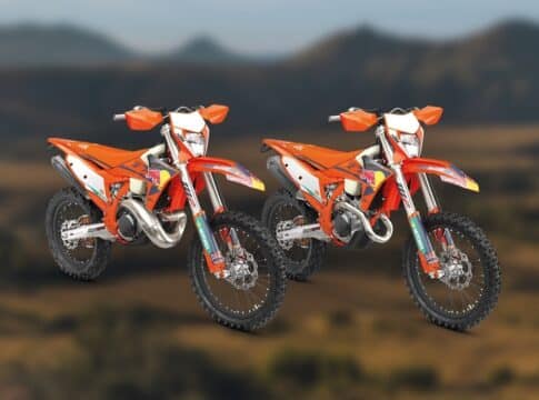 KTM presenta la gama EXC Champions Edition homenajeando a los campeones pasados ​​y presentes de la marca