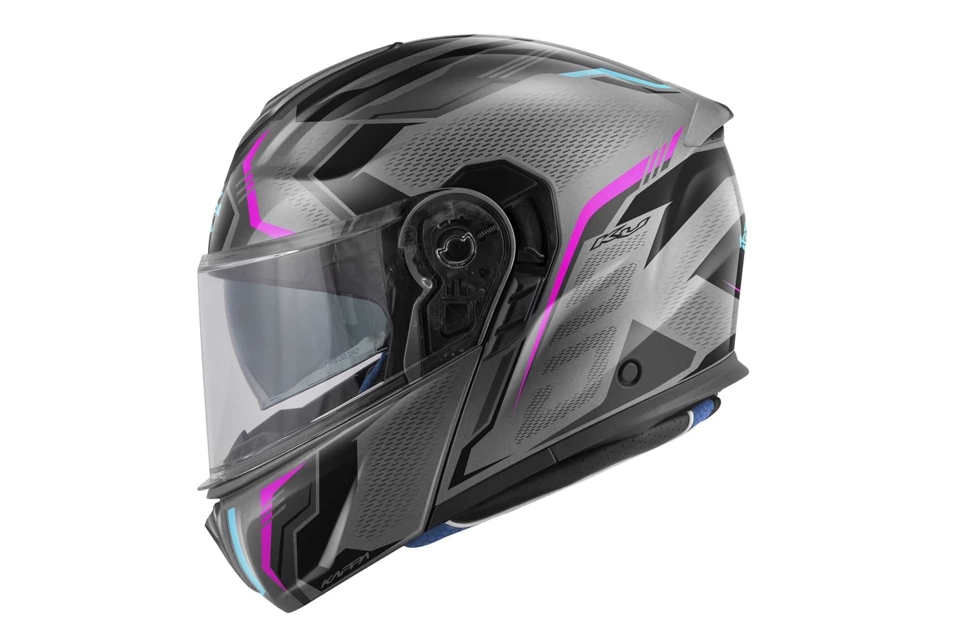 Kappa presenta su nuevo casco modular KV50: Adaptable a cualquier escenario y situación
