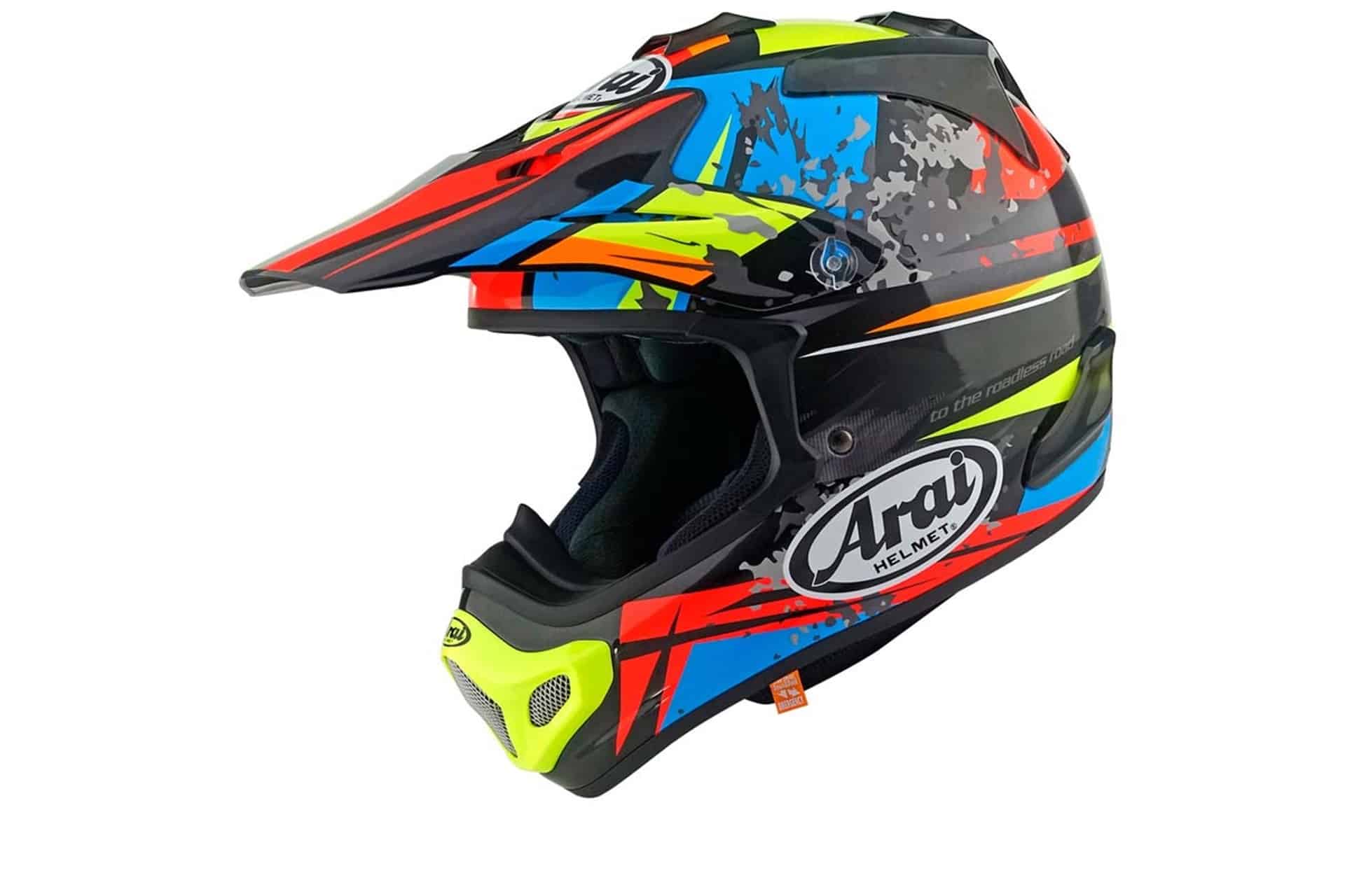 MX-V EVO: La última tecnología para los amantes del offroad en el nuevo casco de Arai