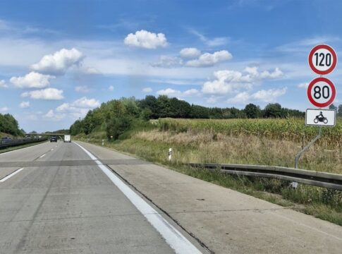 Límite de velocidad en Alemania