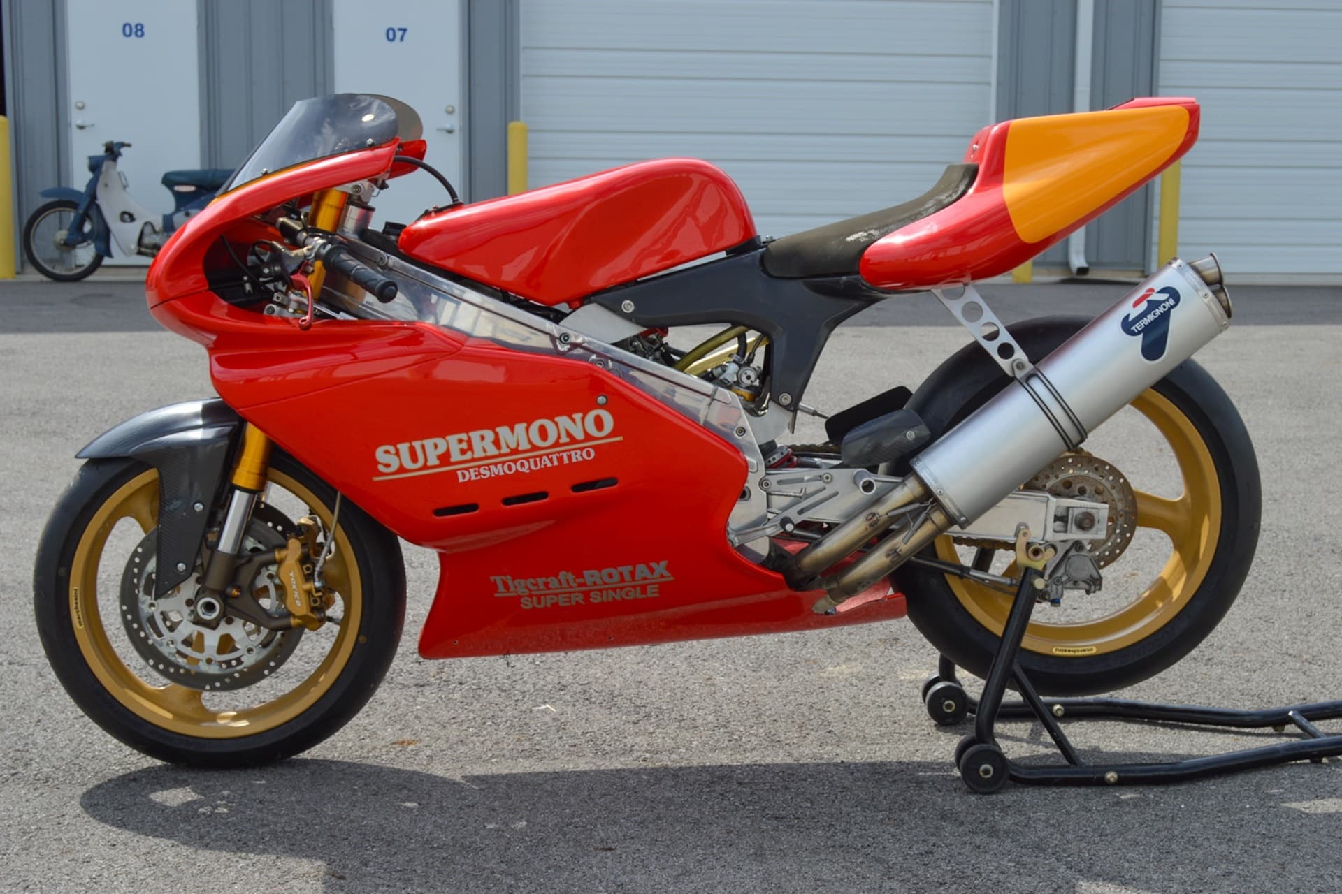 Motos de ensueño a la venta: Tigcraft-Rotax réplica Supermono 2000