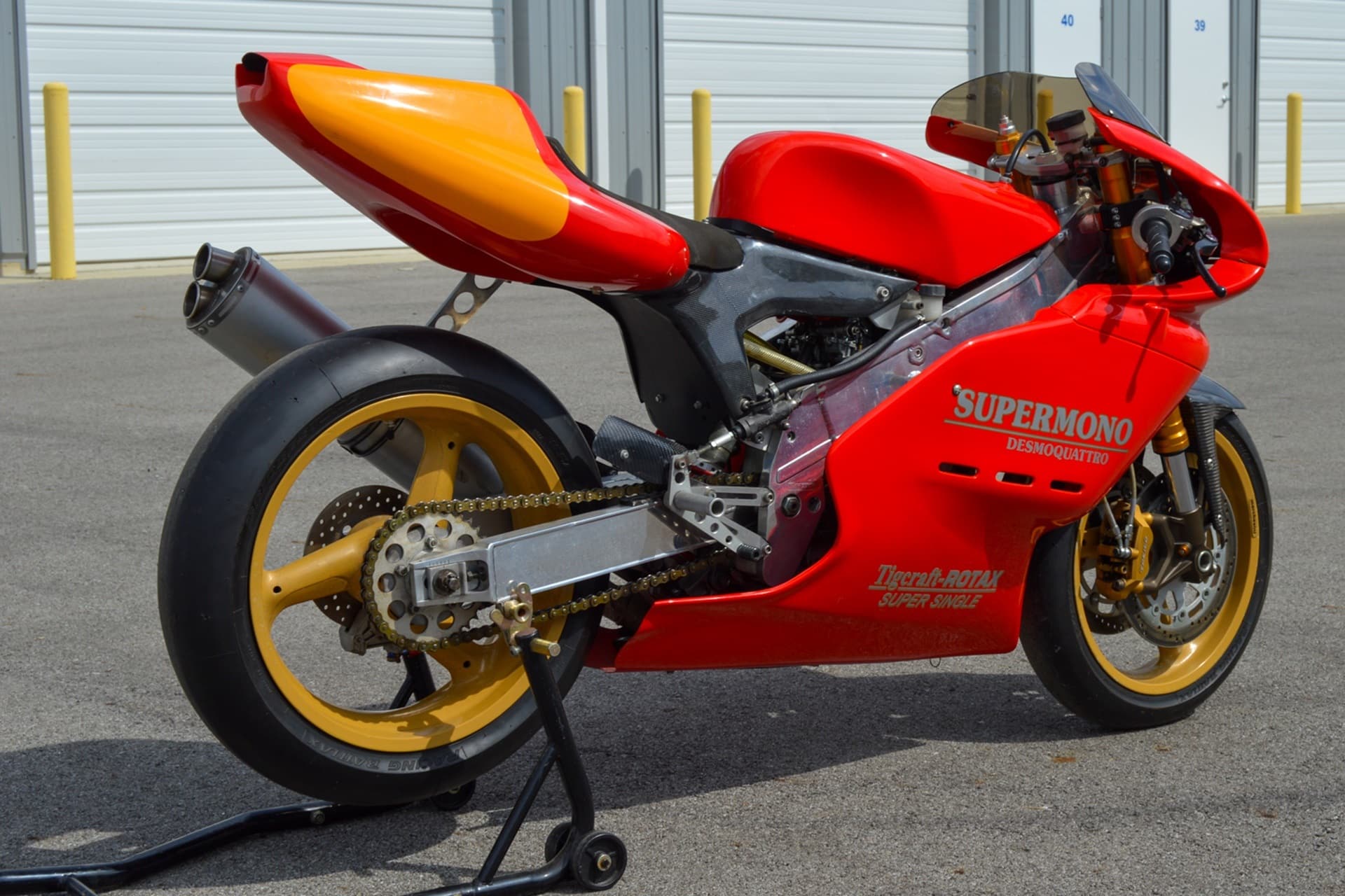 Motos de ensueño a la venta: Tigcraft-Rotax réplica Supermono 2000