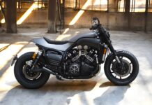 Yamaha VMax Neoracer: La "Macho-Bike" total vestida con el ingenio de LDK