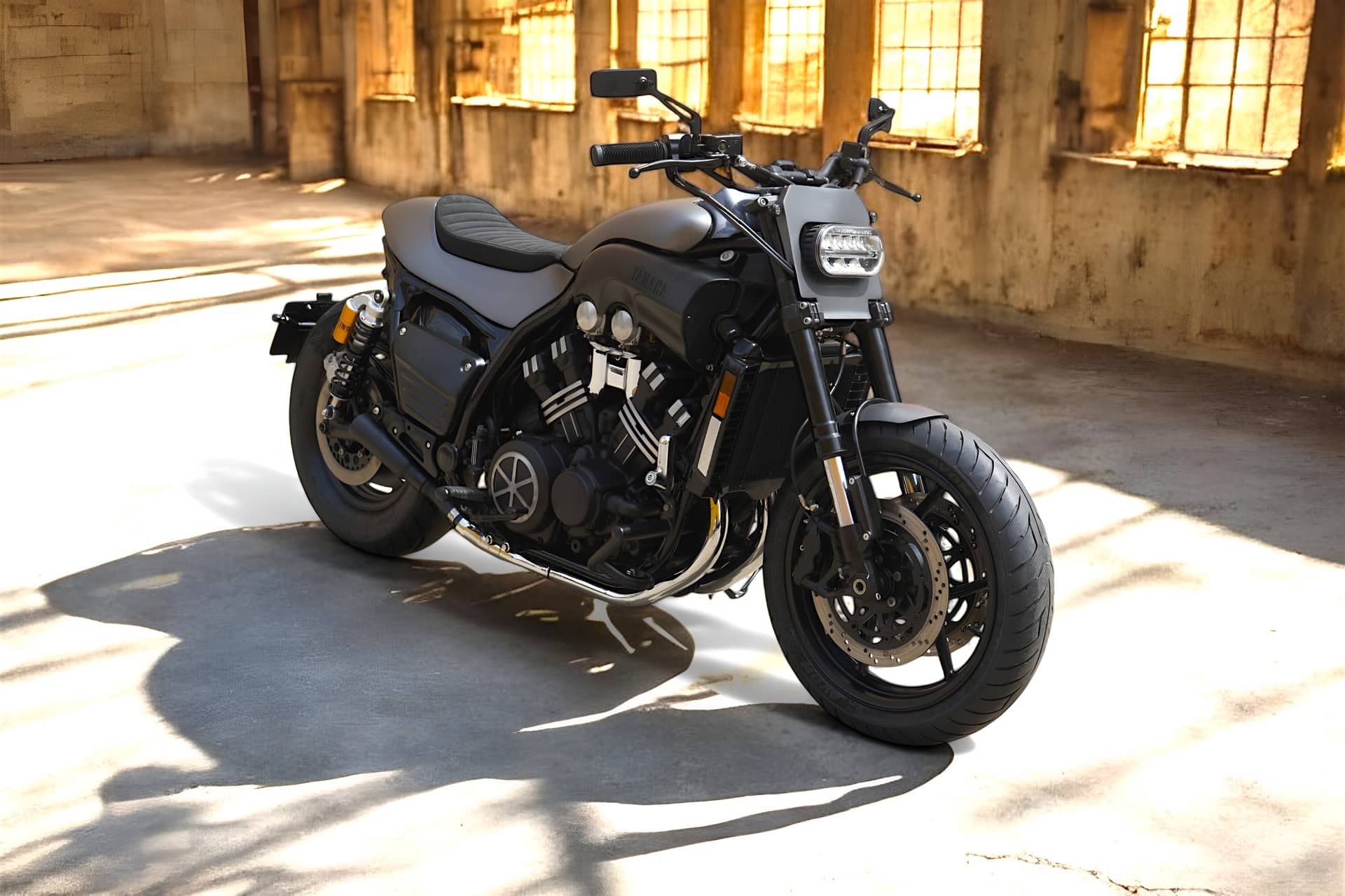 Yamaha VMax Neoracer: La "Macho-Bike" total vestida con el ingenio de LDK