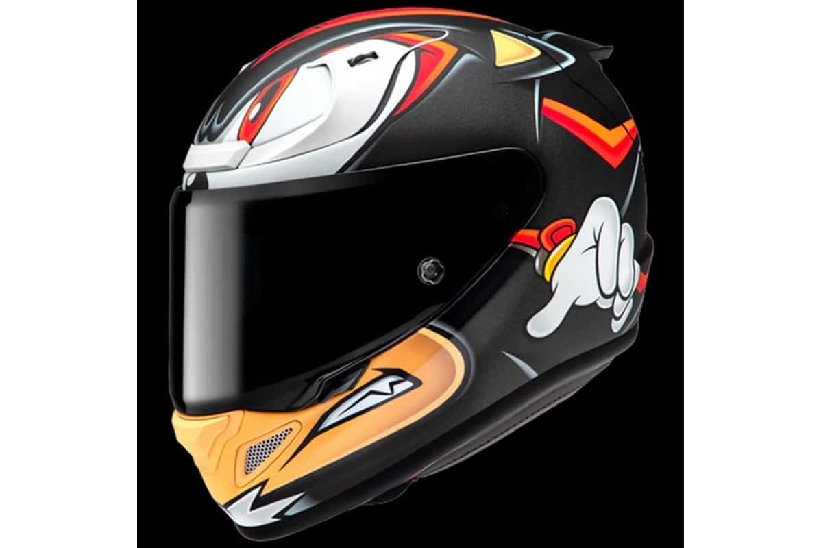 Shadow the Hedgehog: Así luce último diseño temático sobre el HJC RPHA 12 en colaboración con SEGA