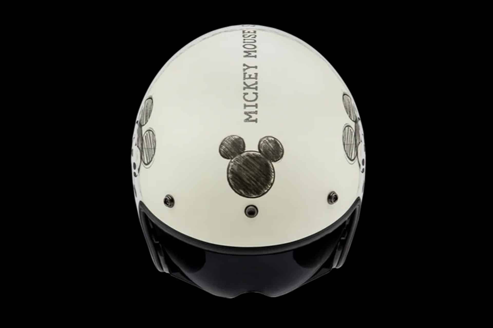 Nuevo HJC V31 Disney Mickey Sketch: El casco jet homenaje al ratón más famoso de la gran pantalla