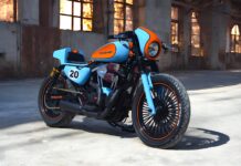 Racing is life, la última Harley Davidson Sportster tributo a Steve McQueen del equipo LDK
