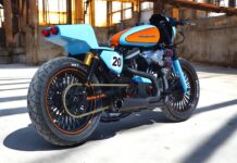 Racing is life, la última Harley Davidson Sportster tributo a Steve McQueen del equipo LDK