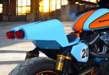 Racing is life, la última Harley Davidson Sportster tributo a Steve McQueen del equipo LDK