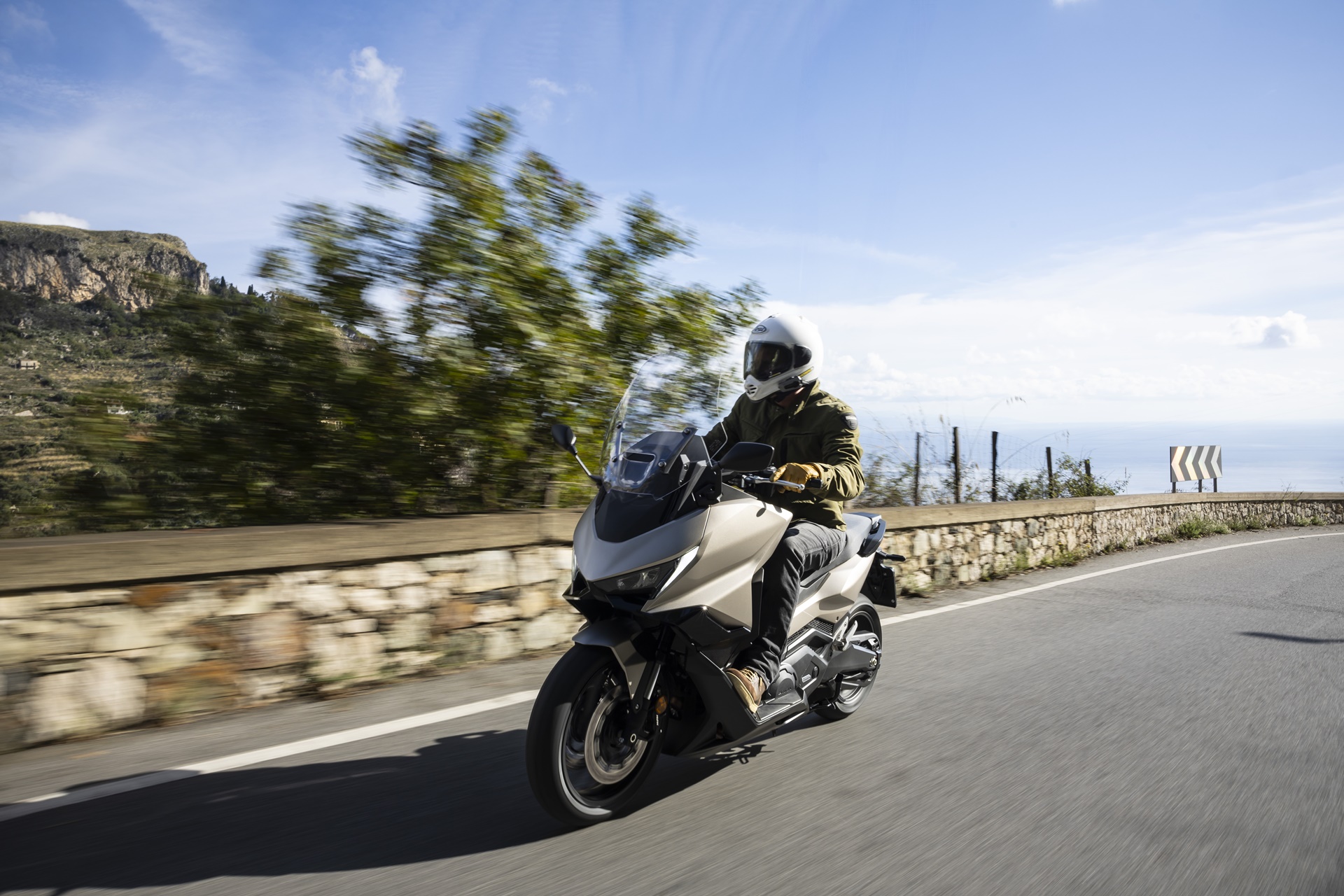 Prueba Honda Forza 750 2025