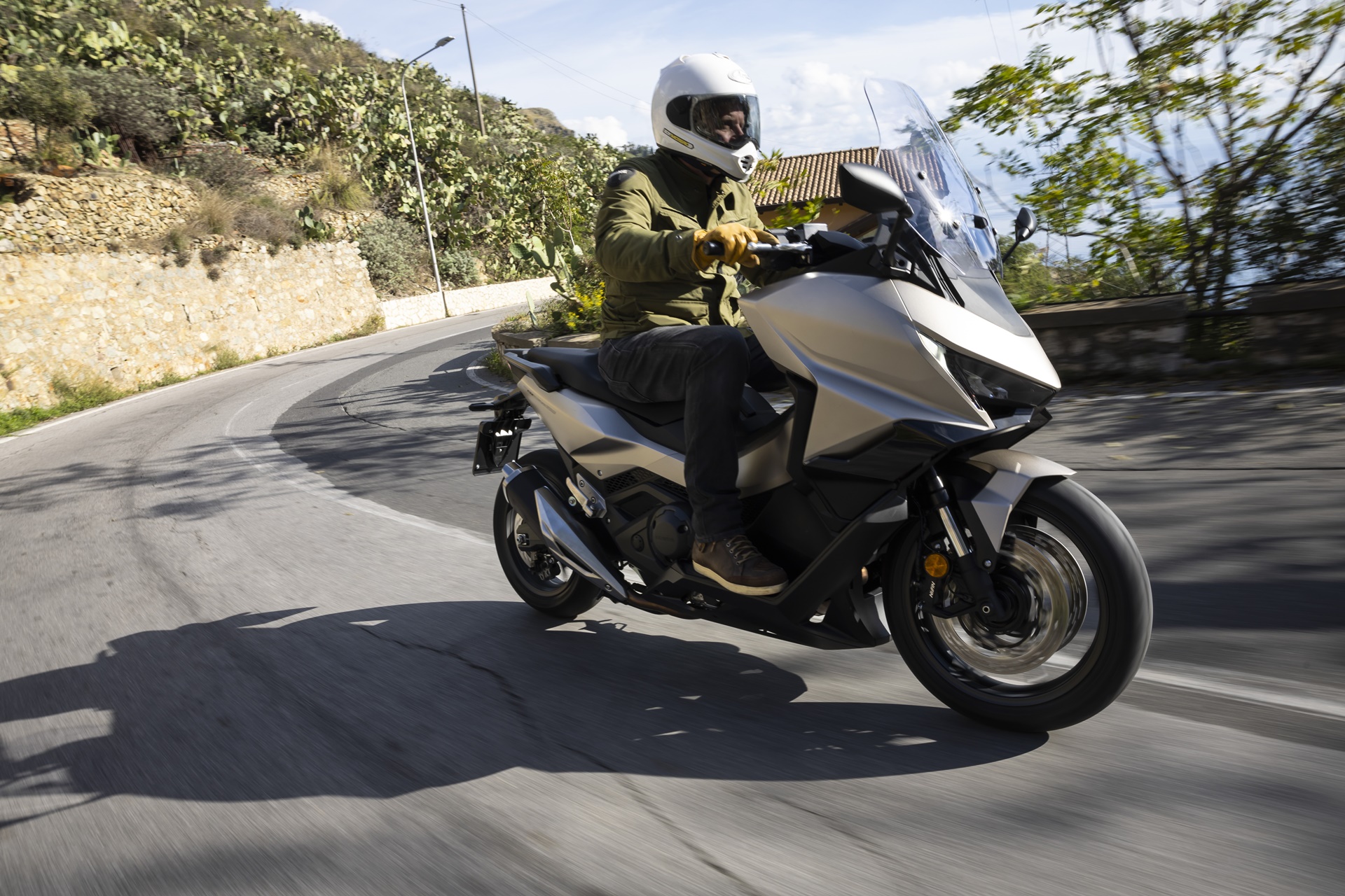 Prueba Honda Forza 750 2025