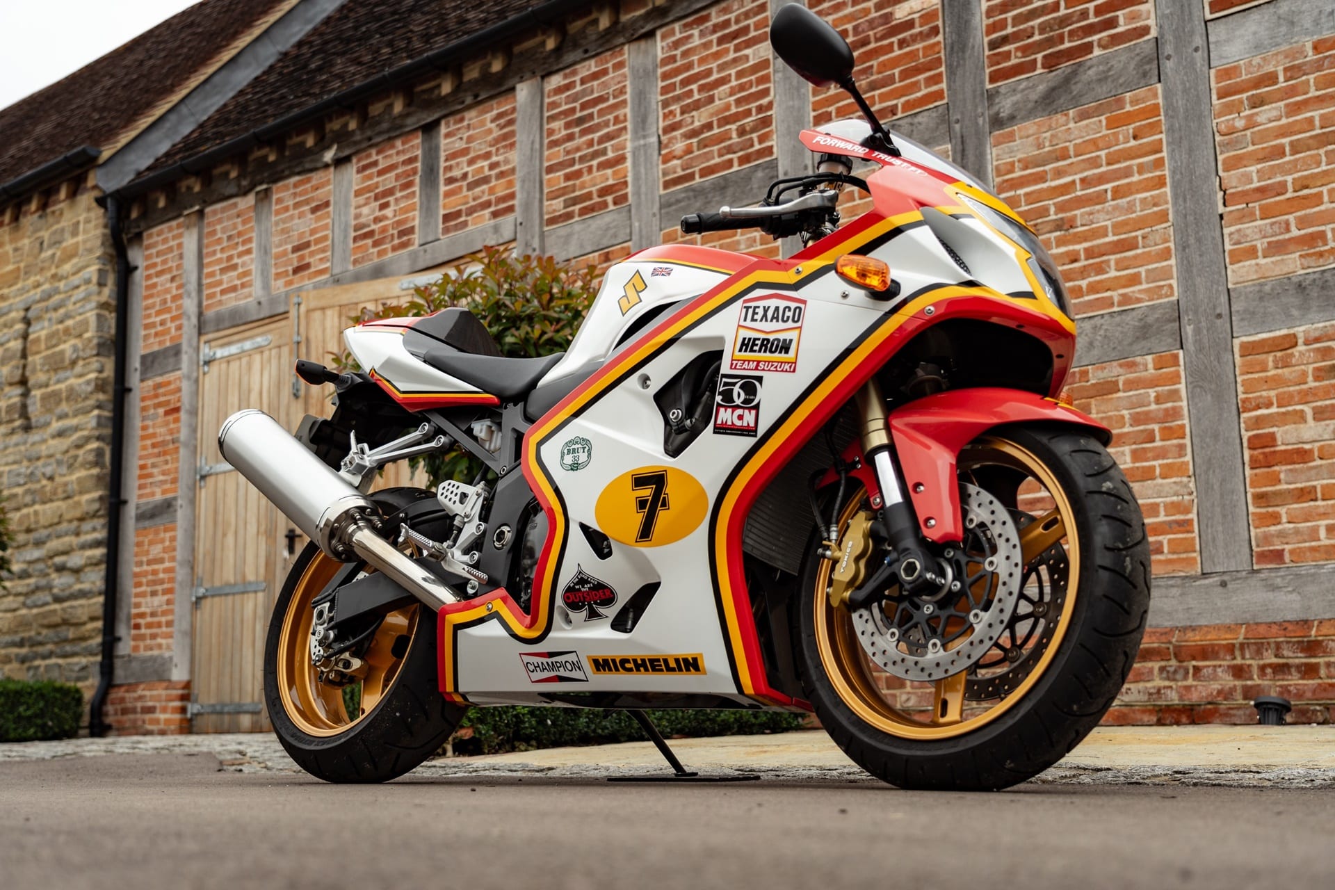 Motos de ensueño a la venta: Suzuki GSX-R750 K5 edición limitada Barry Sheene
