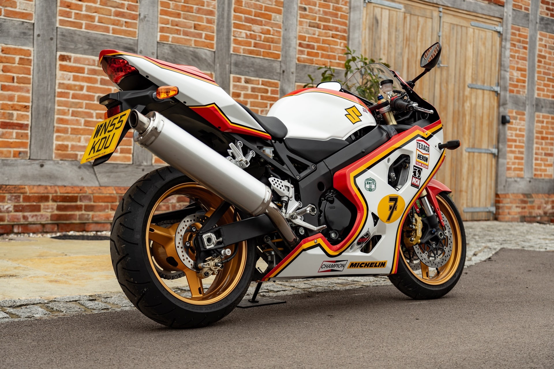 Motos de ensueño a la venta: Suzuki GSX-R750 K5 edición limitada Barry Sheene