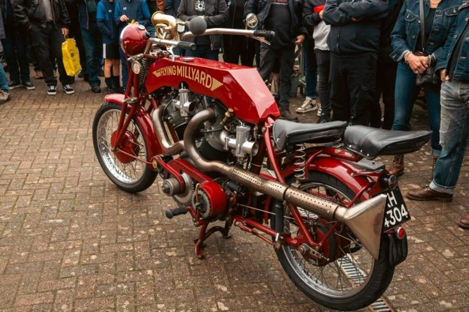 Allen Millyard nos deleita con su “The Flying Millyard”, una increíble preparación V-twin de 5.000 cc