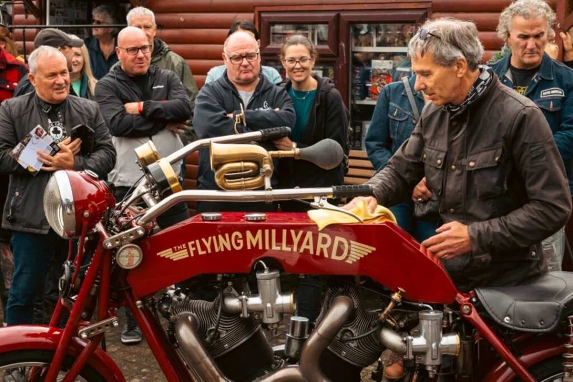 Allen Millyard nos deleita con su “The Flying Millyard”, una increíble preparación V-twin de 5.000 cc