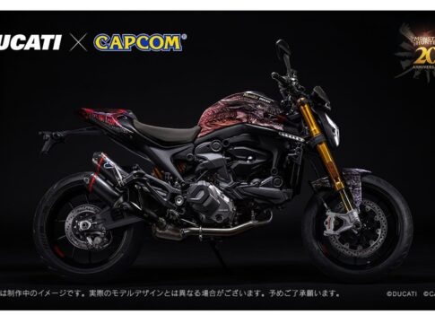 Ducati y Capcom se unen para la creación de la edición especial Monster Hunter 20th Anniversary Monster SP