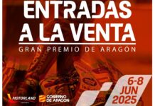 Salen a la venta las entradas para el Gran Premio de Aragón 2025