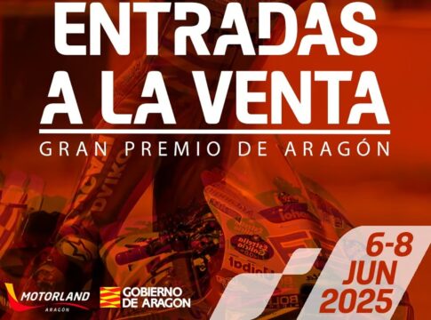 Salen a la venta las entradas para el Gran Premio de Aragón 2025