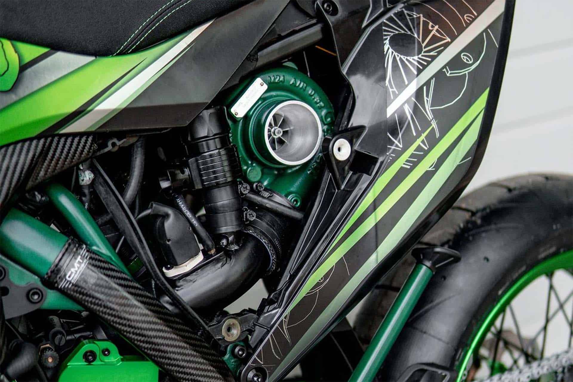 El turbo es discreto, pero se aprecia claramente