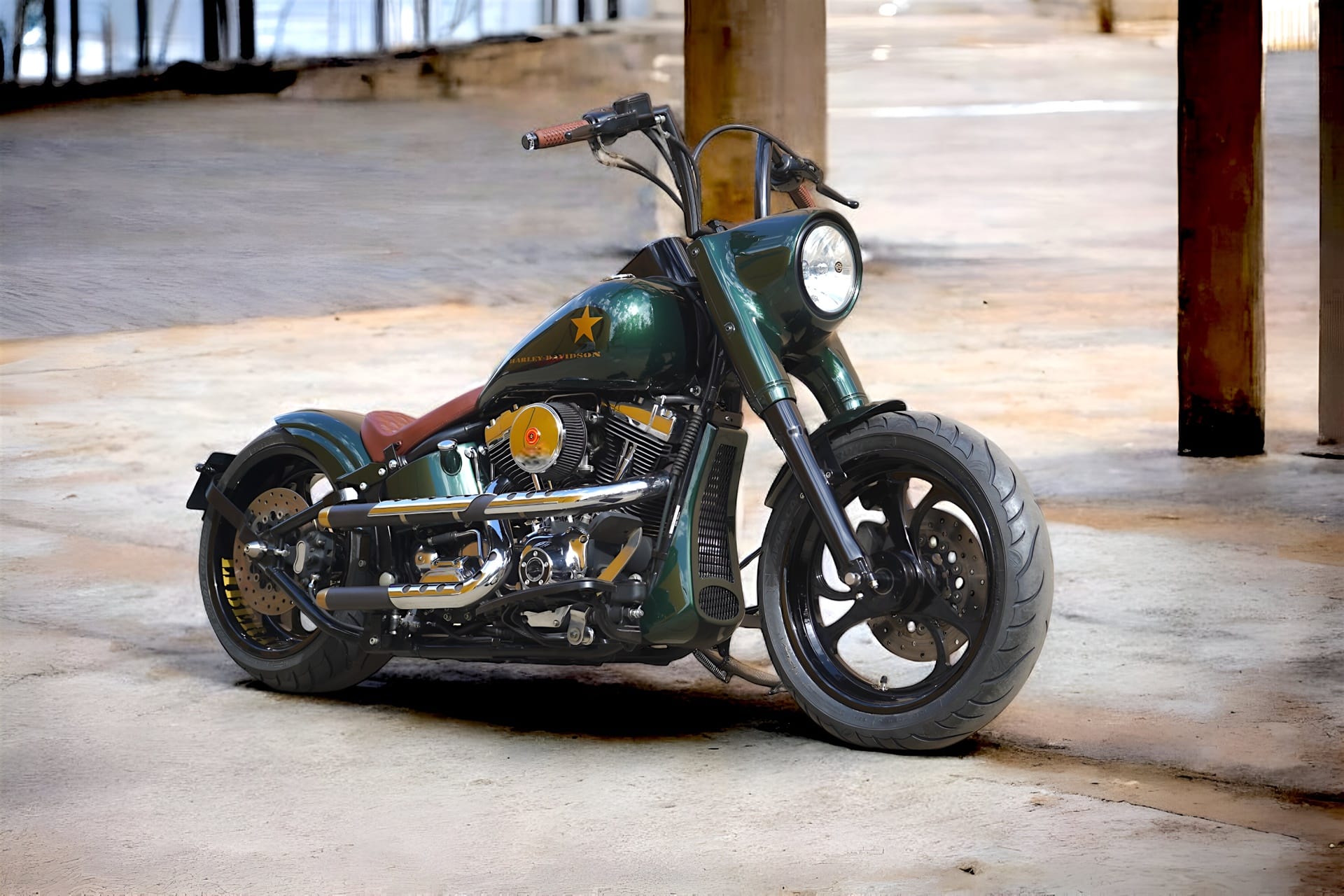 Harley Softail Fat Boy "Liberator" by LDK