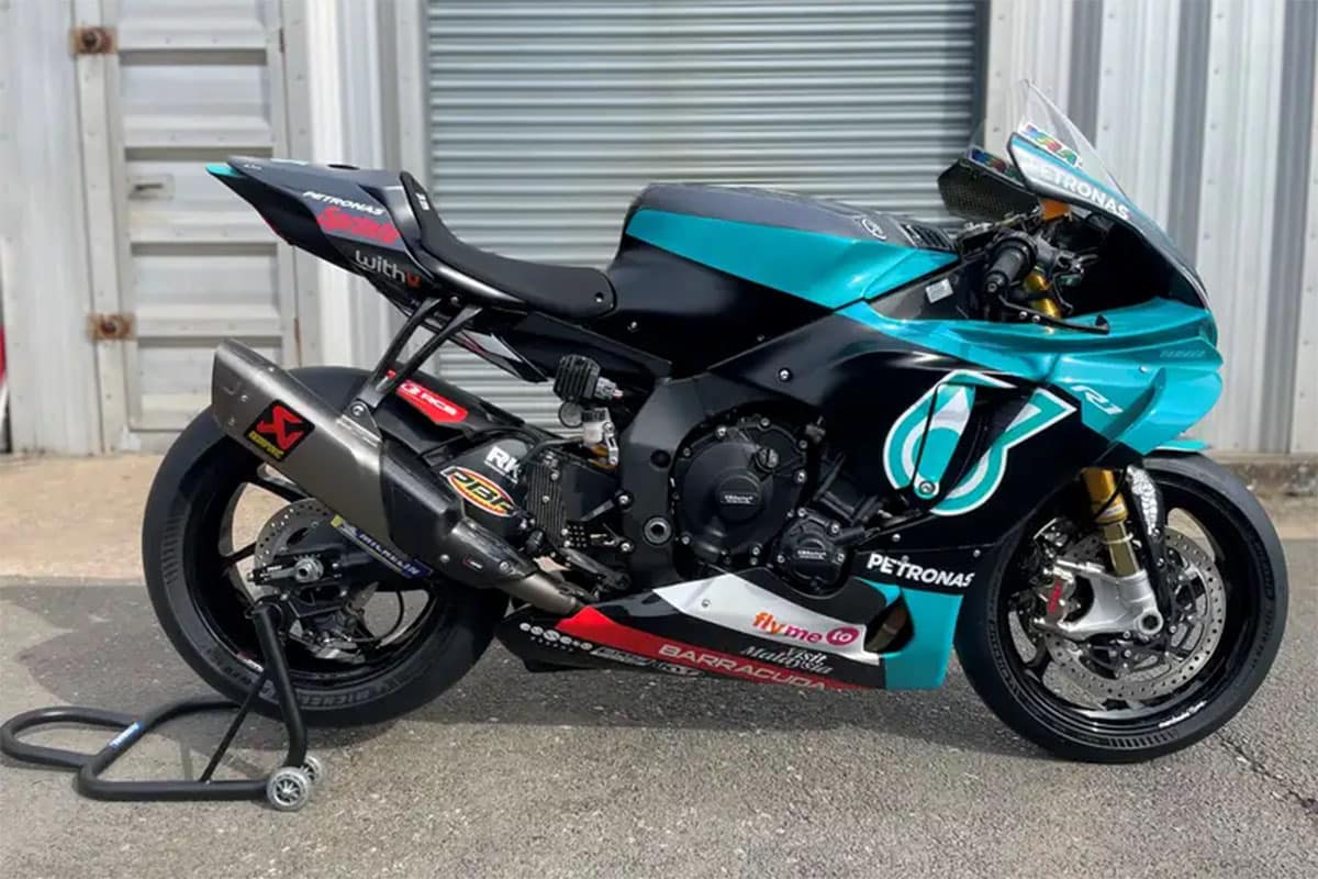 La R1 Petronas es una edición tan especial que solamente se fabricaron 46