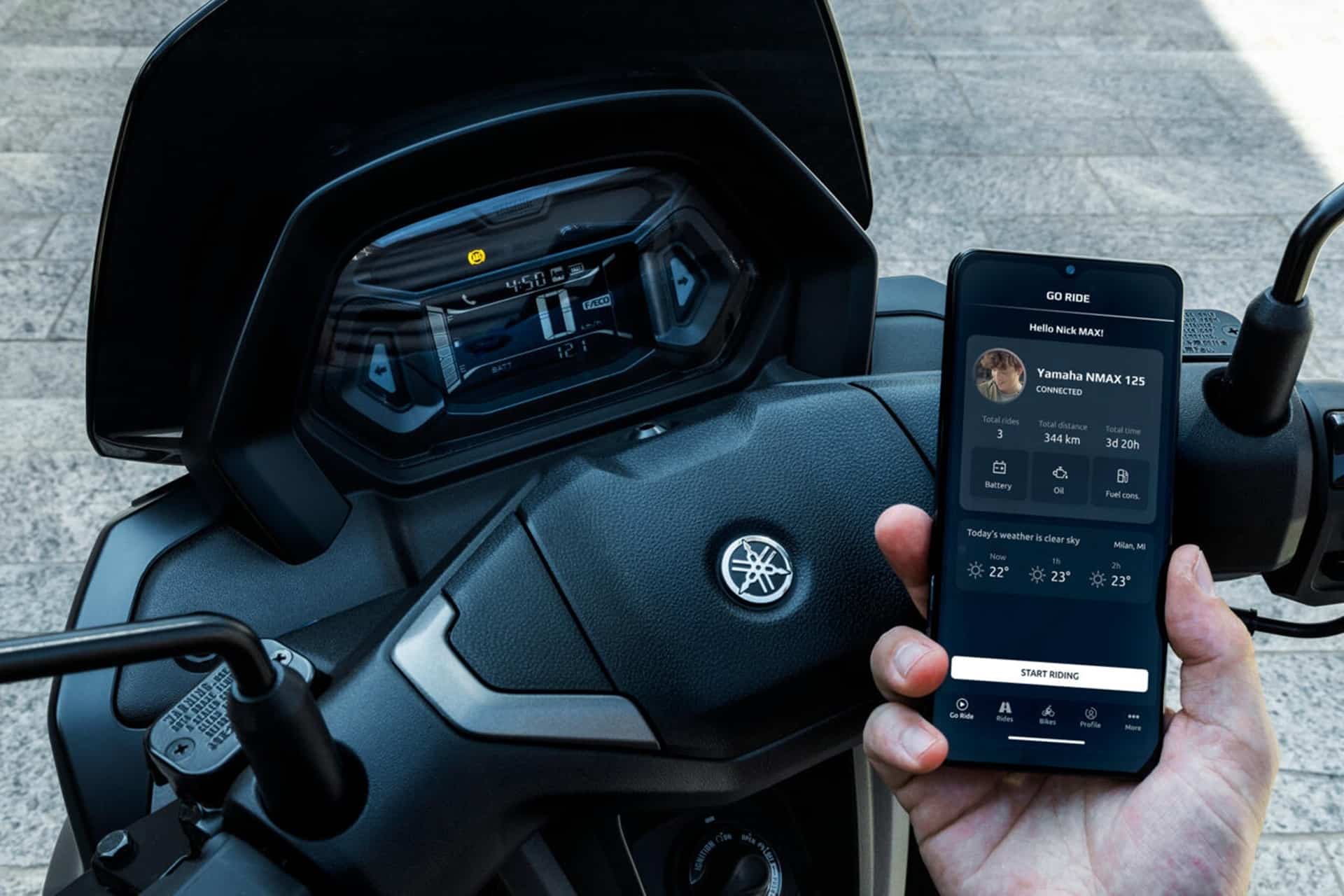 Yamaha presenta su nueva gama NMAX 125, una solvente combinación de estilo, practicidad y economía