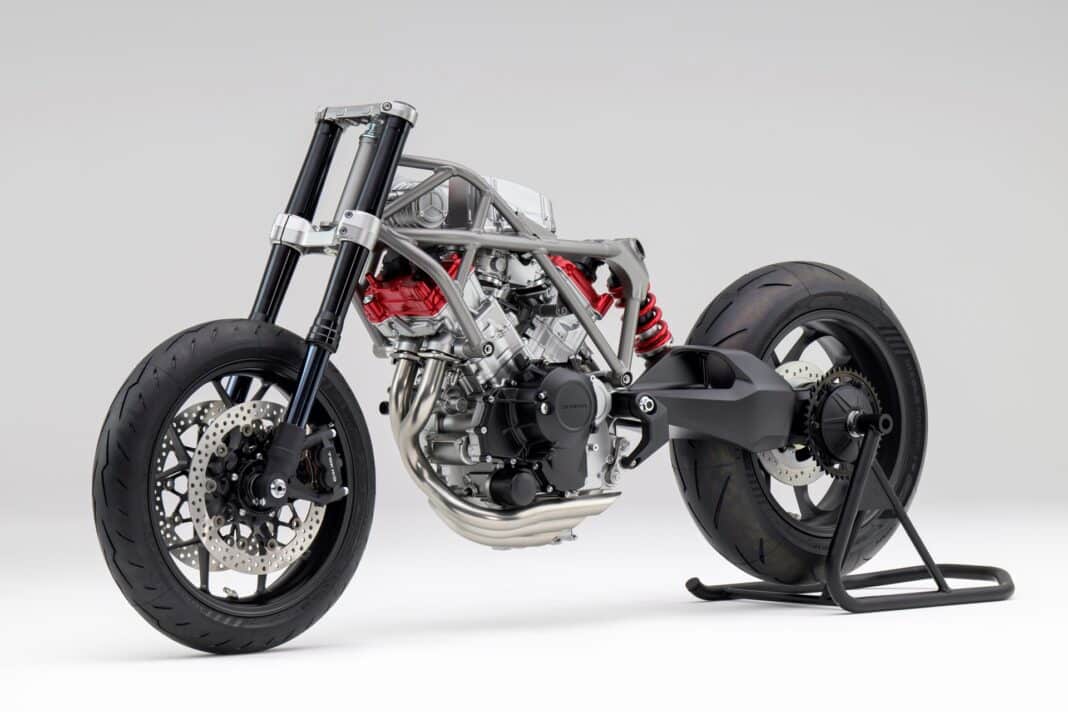 Honda despliega todo su poder tecnológico: motor V3 y compresor eléctrico, lo nunca visto