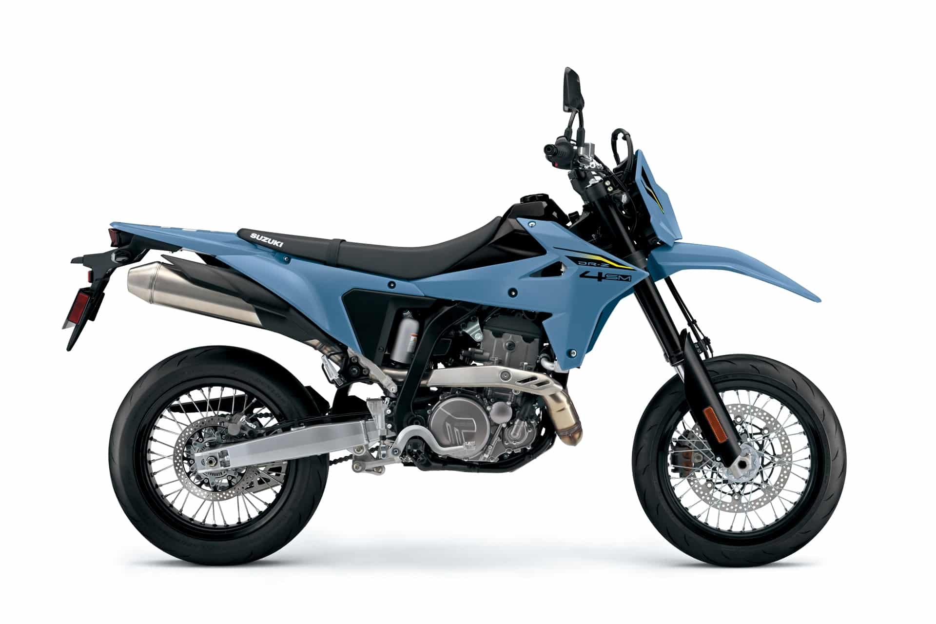Las nuevas Suzuki DR-Z4S y DR-Z4SM han sido presentadas oficialmente en EICMA 2024