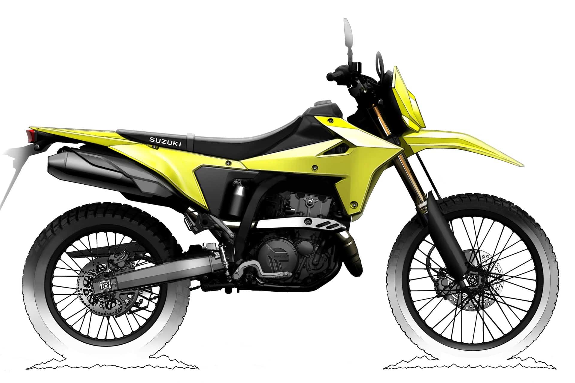 Las nuevas Suzuki DR-Z4S y DR-Z4SM han sido presentadas oficialmente en EICMA 2024