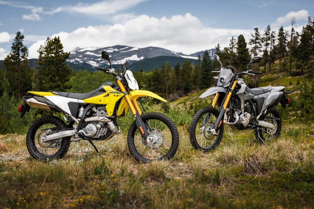 Las nuevas Suzuki DR-Z4S y DR-Z4SM han sido presentadas oficialmente en EICMA 2024