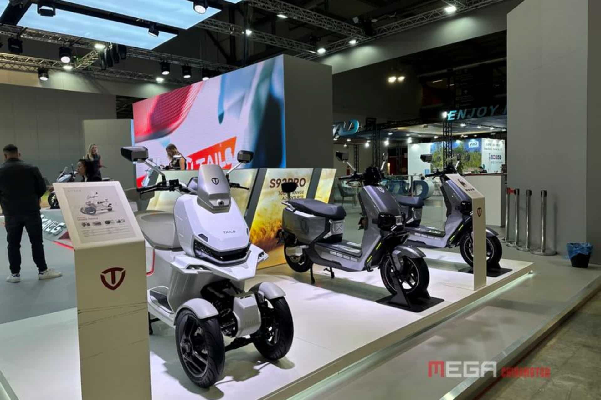 Ofensiva eléctrica desde China en EICMA
