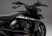 H-D Pan America Super Scrambler by Black Cycles