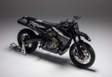 H-D Pan America Super Scrambler by Black Cycles