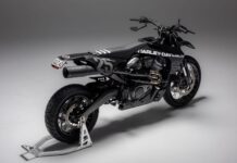 H-D Pan America Super Scrambler by Black Cycles
