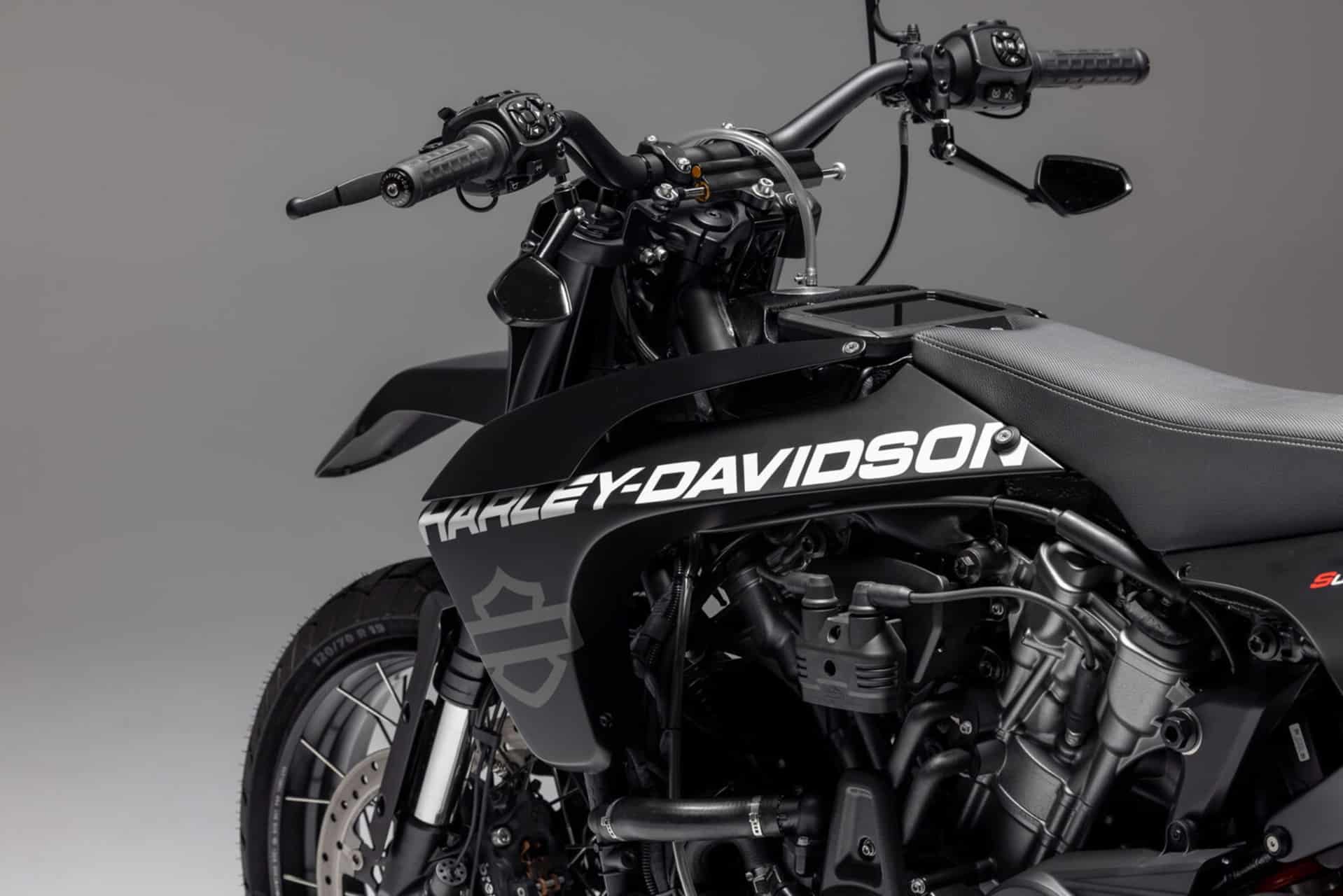 H-D Pan America Super Scrambler by Black Cycles
