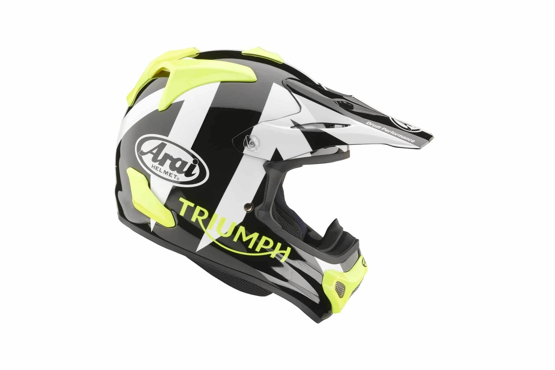 Triumph Motorcycles y Arai se asocian para ofrecer una nueva gama de cascos de alta gama