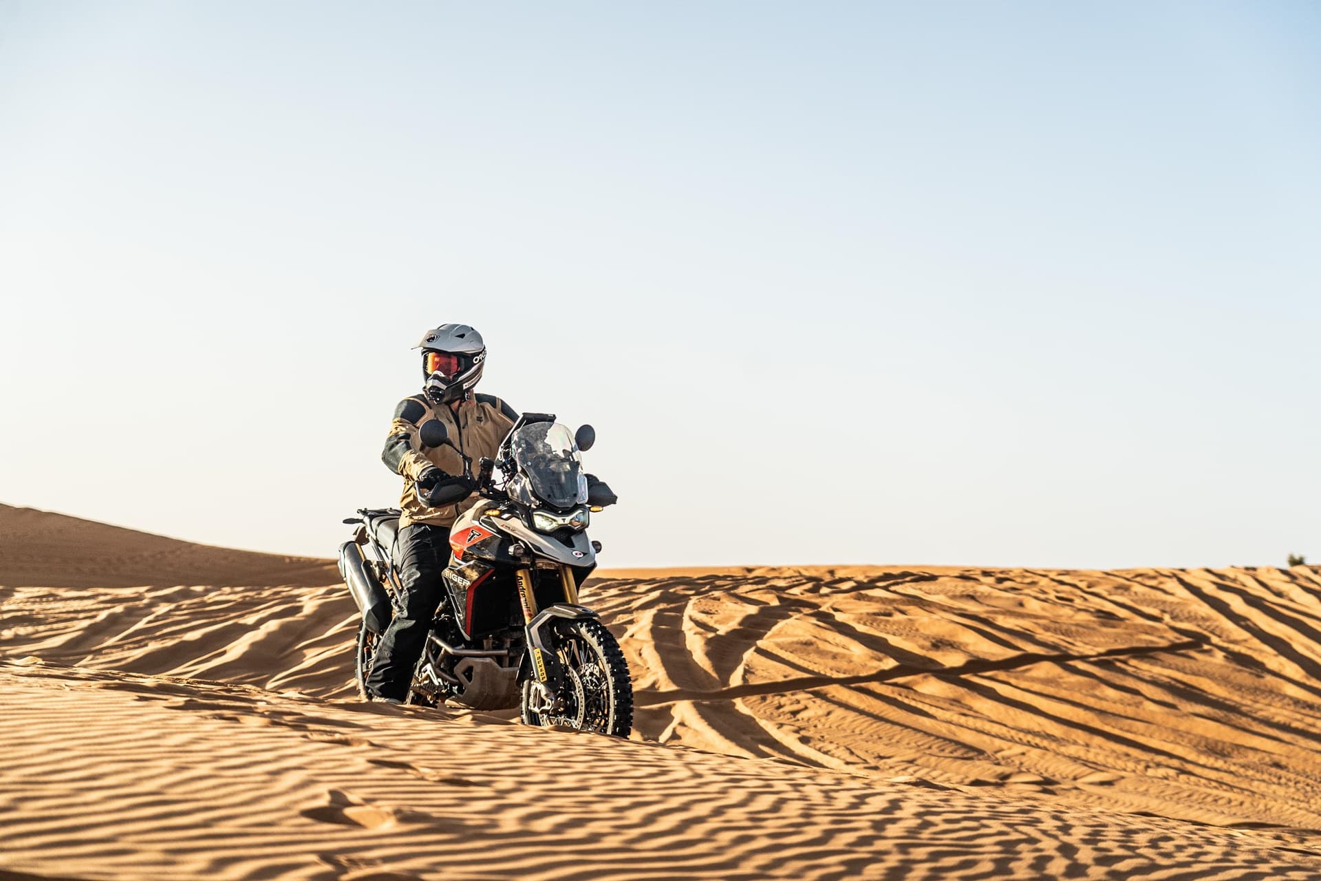 Una Tiger 900 Rally Pro termina el Addax Rally en segunda posición de la categoría trail