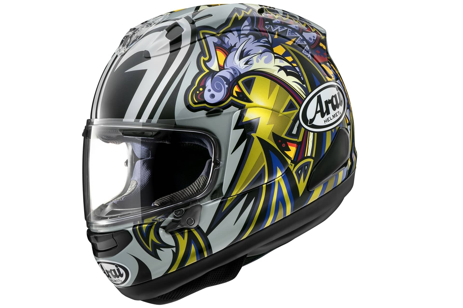 La nueva gama de cascos Arai, y novedosos diseños, se exhiben en EICMA 2024