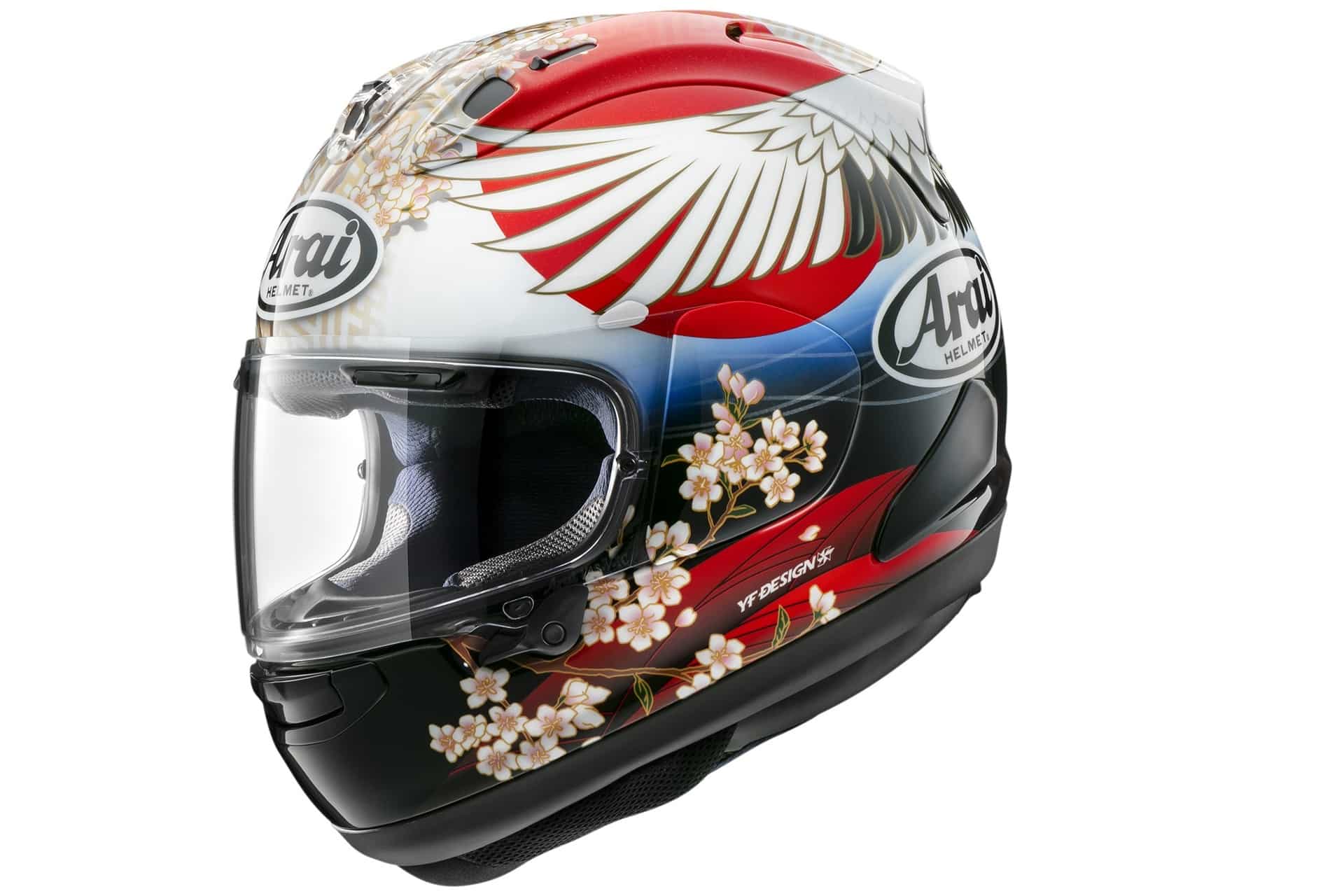 La nueva gama de cascos Arai, y novedosos diseños, se exhiben en EICMA 2024