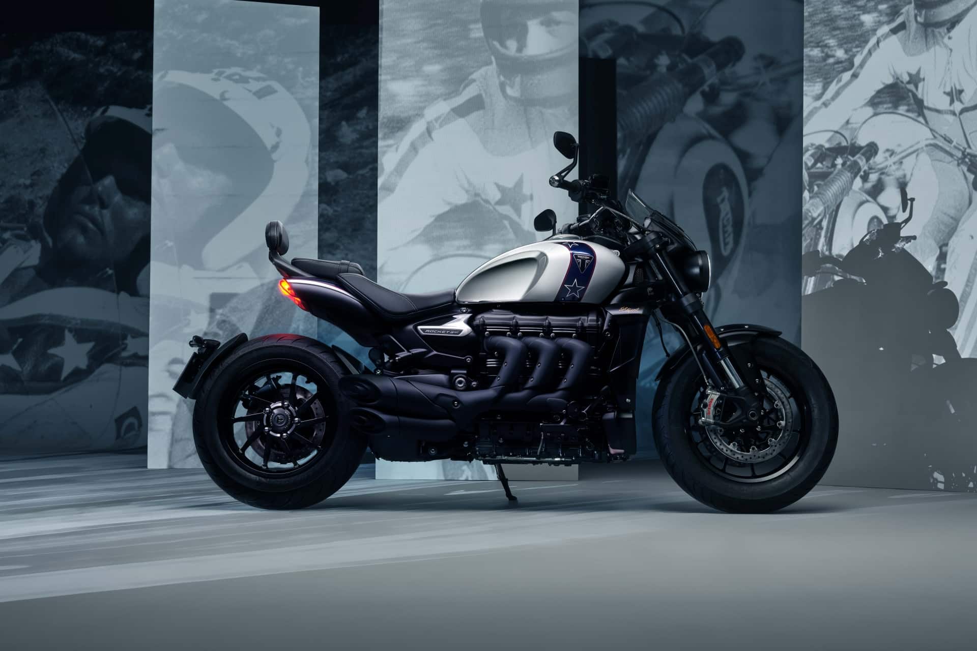 Triumph Rocket 3 R y GT Evel Knievel Limited Edition