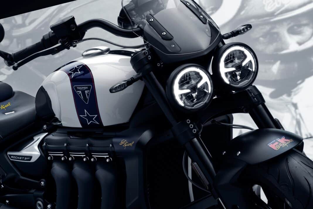 Triumph Rocket 3 R y GT Evel Knievel Limited Edition