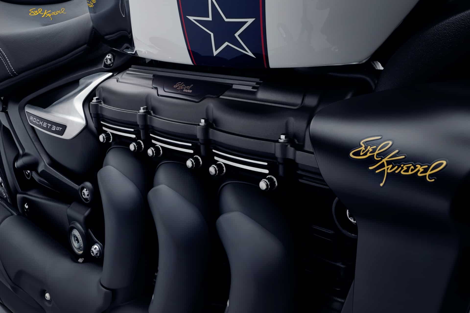 Triumph Rocket 3 R y GT Evel Knievel Limited Edition