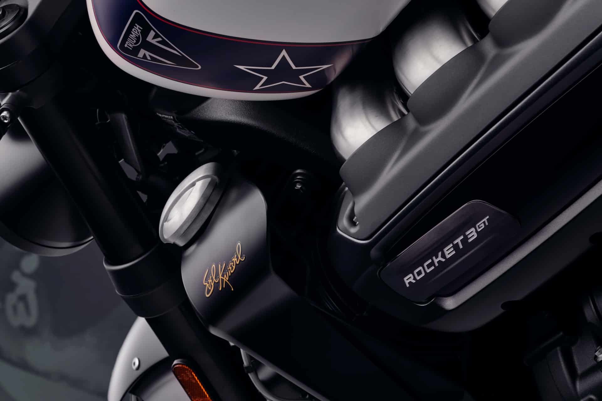 Triumph Rocket 3 R y GT Evel Knievel Limited Edition