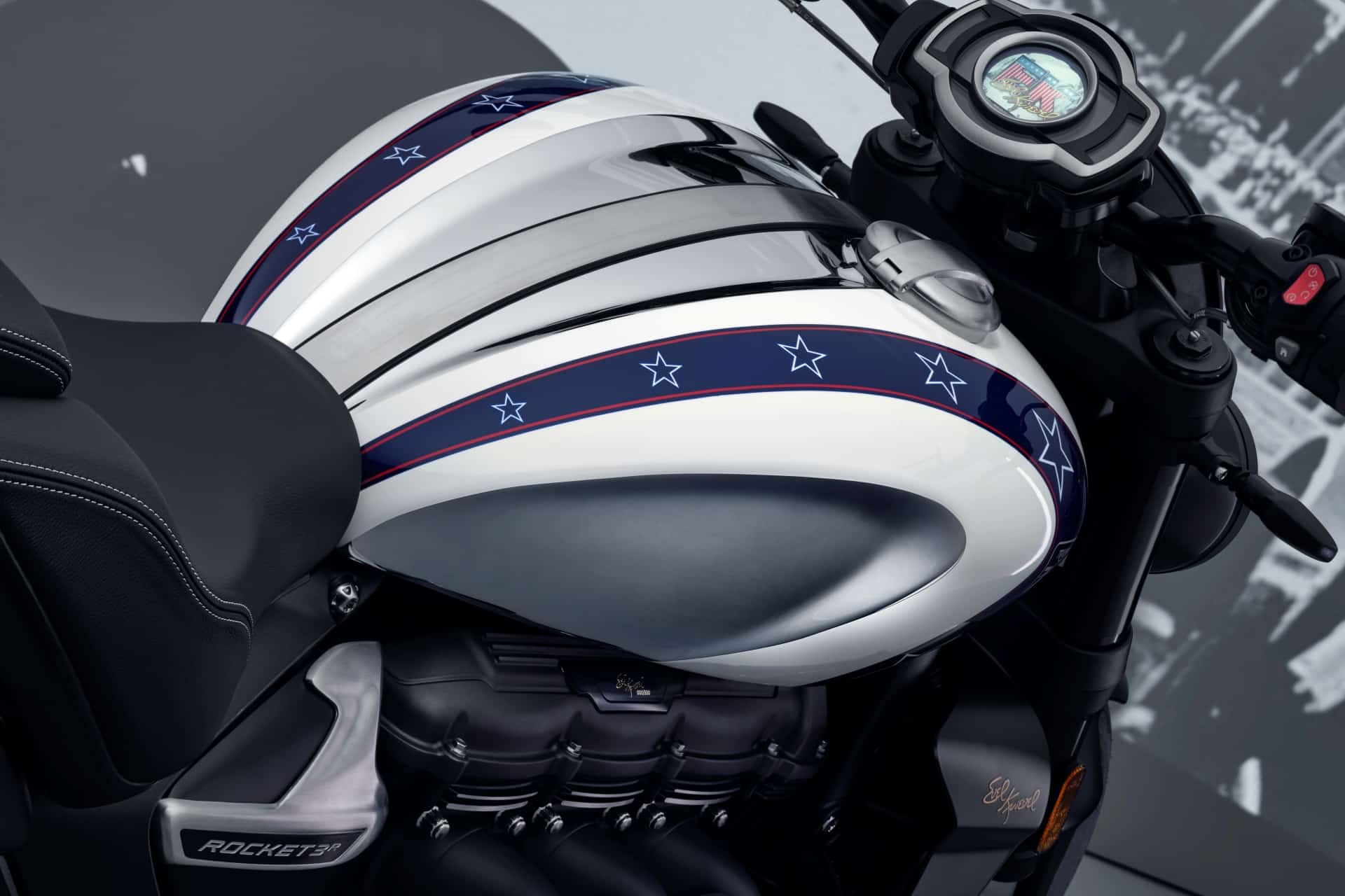 Triumph Rocket 3 R y GT Evel Knievel Limited Edition
