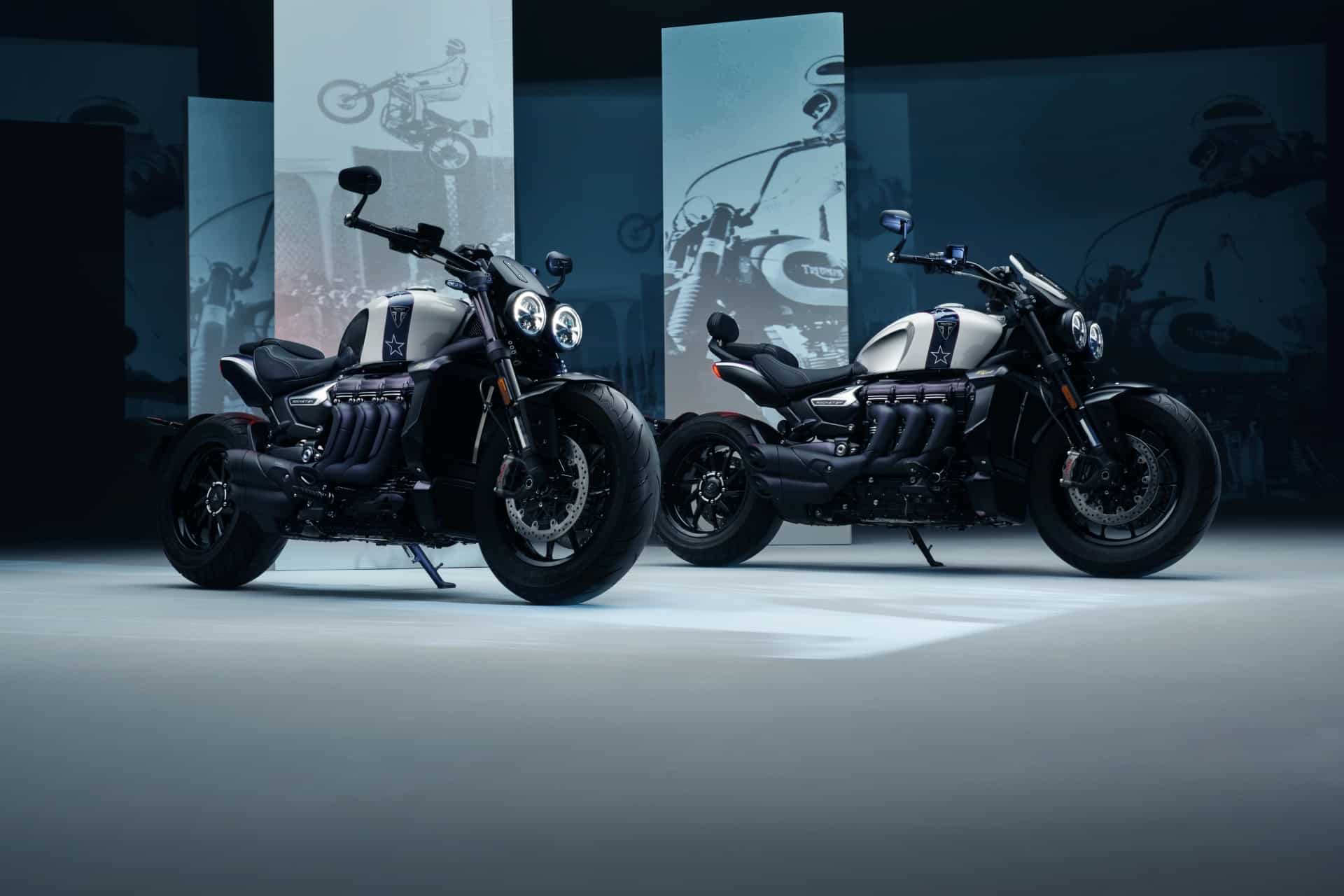Triumph Rocket 3 R y GT Evel Knievel Limited Edition