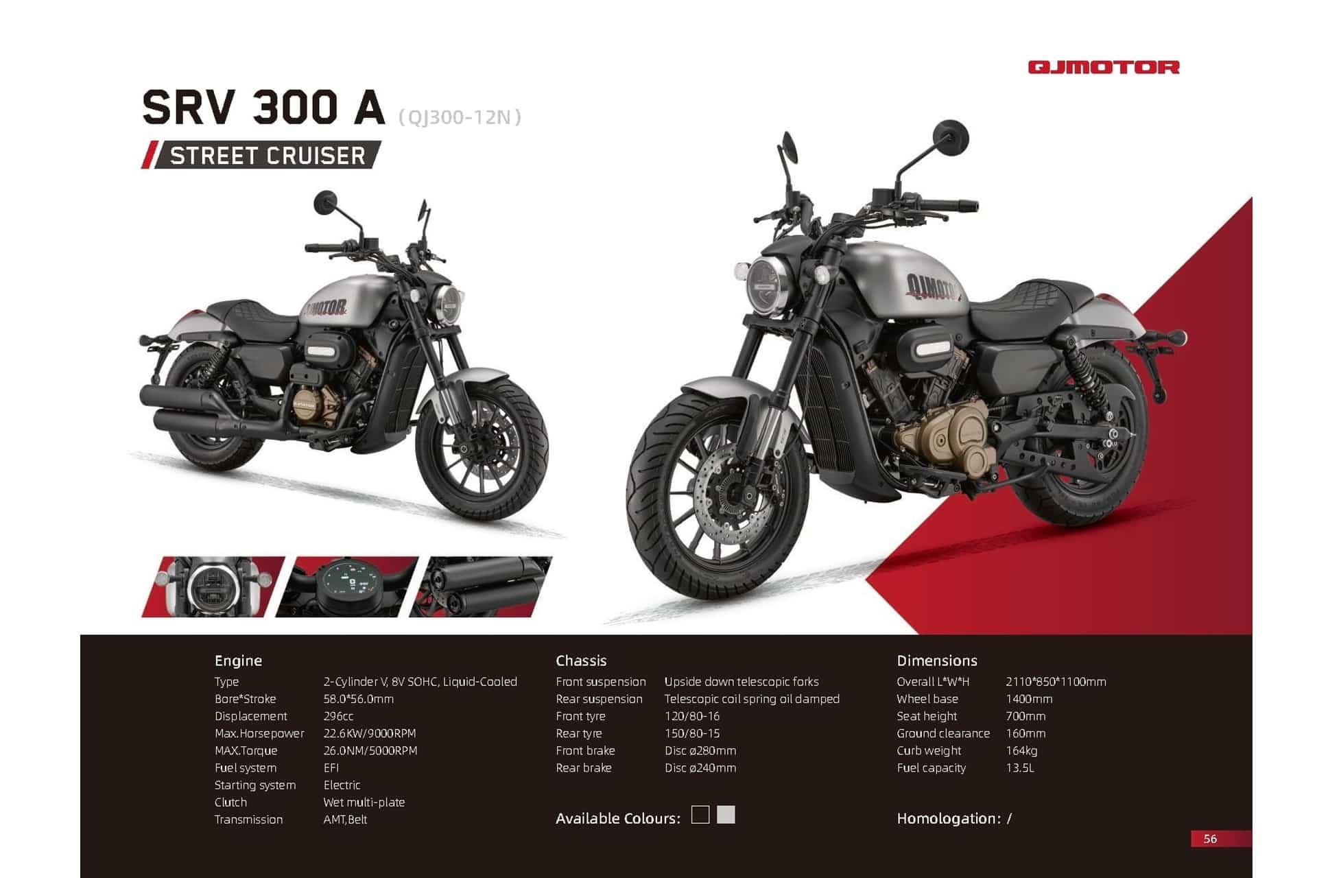 QJMotor exhibe su nueva SRK1000 en EICMA, así como su amplia gama de modelos 2025
