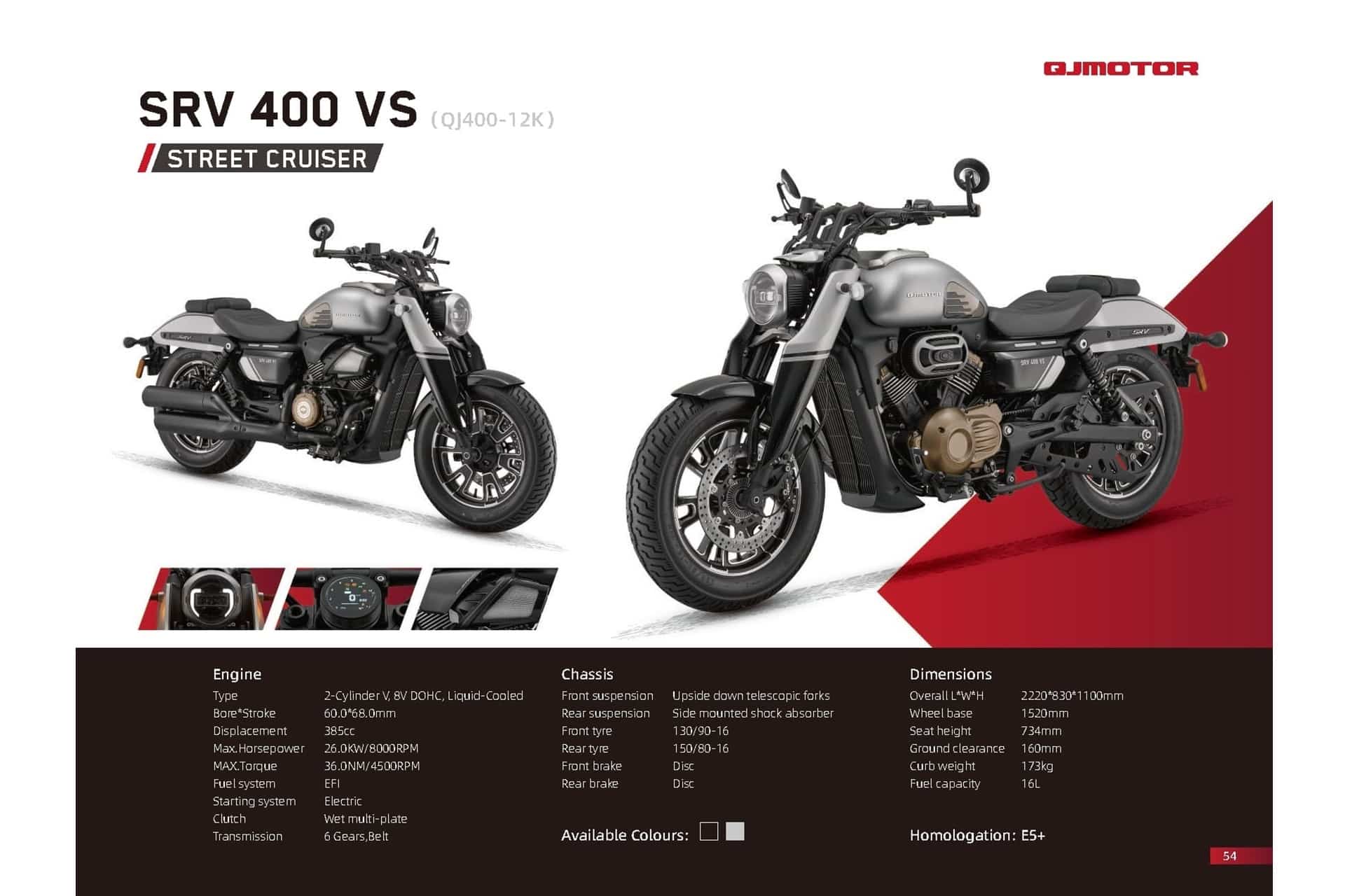 QJMotor exhibe su nueva SRK1000 en EICMA, así como su amplia gama de modelos 2025