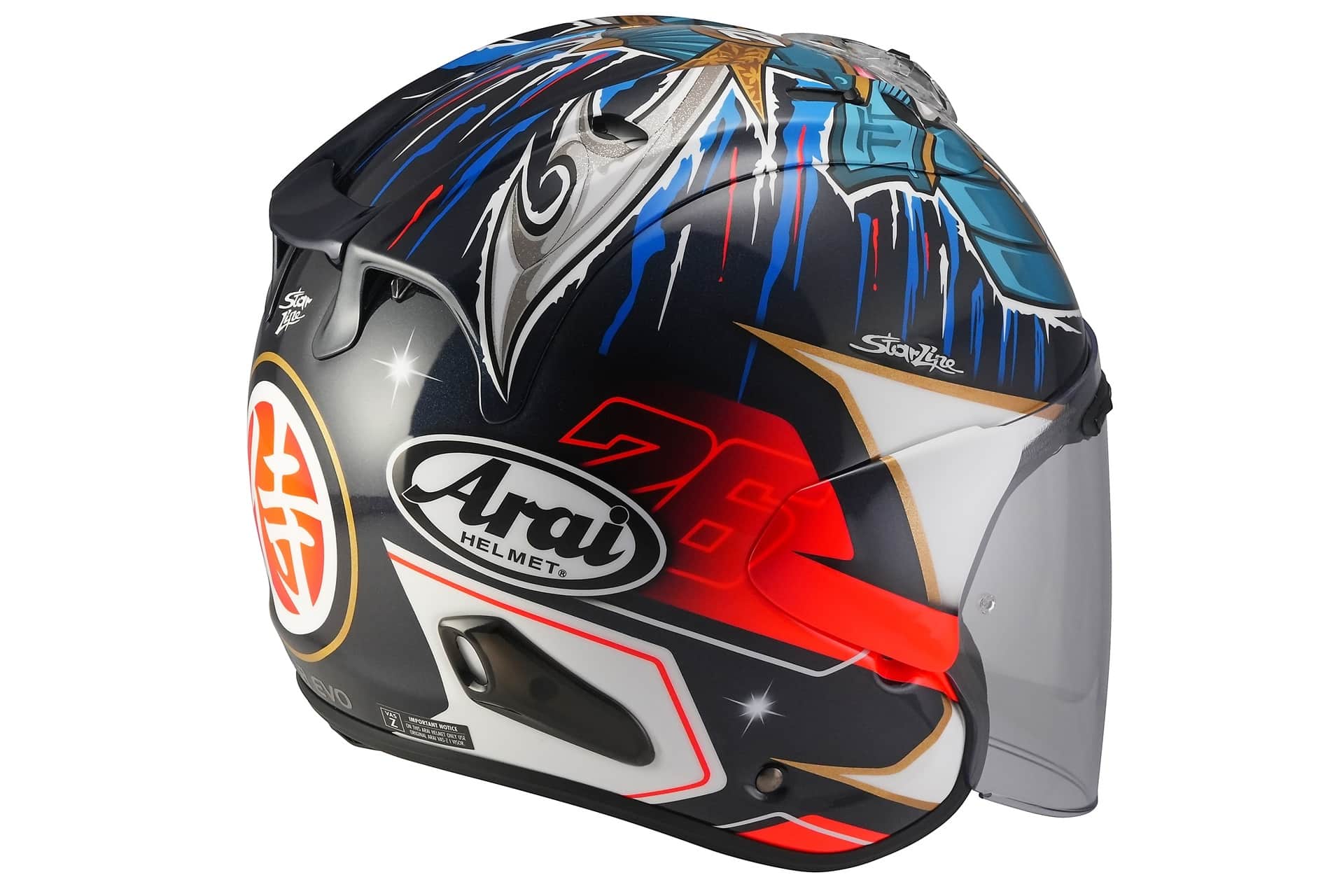 La nueva gama de cascos Arai, y novedosos diseños, se exhiben en EICMA 2024